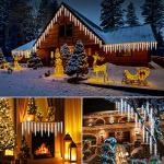 Remote-Controlled 13.5ft Icicle LED Lights