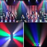 Moving Head DJ Lights with Sound Activation - 2 Pack