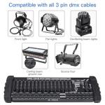 DMX512 DJ Controller for Synchronized Light Shows
