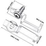 LED Mounting Clips for Music-Synced Christmas Lights