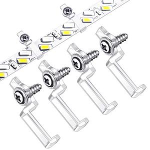 200 LED Strip Light Clips with Screws