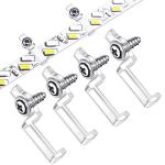 200 LED Strip Light Clips with Screws