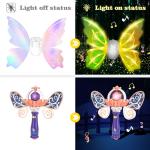 Magical LED Butterfly Wings & Wand for Kids