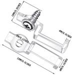 200 LED Strip Light Clips with Screws