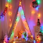 25 Pack Multicolor C7 Christmas Light Bulbs