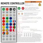 Smart Christmas String Lights, 98FT RGB Music Sync