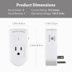 Wireless Remote Switch for Christmas Lights & More