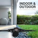 25 ft Heavy Duty Power Cord with Multiple Outlets