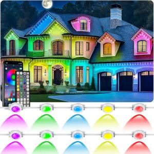 CETELUMA 400Ft Synchronized LED Outdoor Christmas Lights