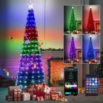 Music Sync Smart Christmas Tree Lights with Remote