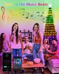Music Sync Smart Christmas Tree Lights with Remote