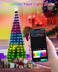 Music Sync Smart Christmas Tree Lights with Remote