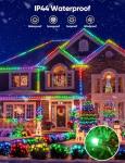 Ollny Smart RGB Music Sync Christmas Lights 131FT