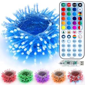 BrizLabs 100 LED Music Sync RGB String Lights