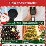 Remote Control Christmas Lights with Music Sync