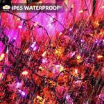 33ft LED Halloween Lights with Music & Motion