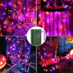 33ft LED Halloween Lights with Music & Motion
