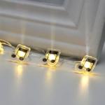 50LED Music Note String Lights, 16FT
