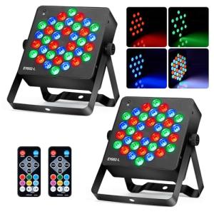 LED Par Lights with Sound Control for Christmas Fun