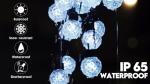 Solar LED String Lights with Music Sync and App