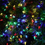 Solar C6 Strawberry String Lights with 50 LEDs