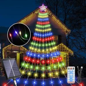 Outdoor Solar Star Lights with Music Sync, 350 LED