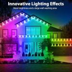 RCUICA 500FT Music Sync Outdoor Christmas Lights