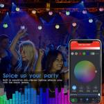 Solar LED String Lights with Music Sync and App