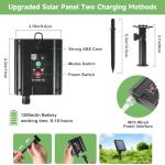 49FT Solar Smart Fairy Lights with Music Sync