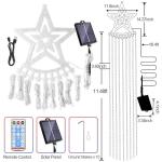 Outdoor Solar Star Lights with Music Sync, 350 LED