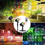 Music-Synchronized Christmas Laser Light Projector