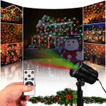 Music-Synchronized Christmas Laser Light Projector