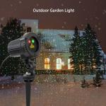Laser Christmas Projector Lights with Music Sync