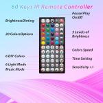 Music Sync RGB LED Strip Lights - 200 ft