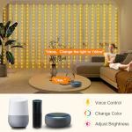 Smart RGB Music Sync Curtain Lights - 600 LEDs