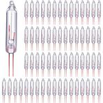 Mudder 100 Mini Clear Christmas Light Bulbs