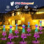 Smart Outdoor Christmas Lights with Music Sync