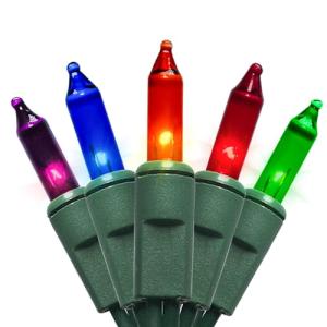 Multicolor Christmas Lights with Music Sync - 35 Count