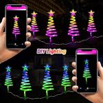 Smart Outdoor Christmas Lights with Music Sync