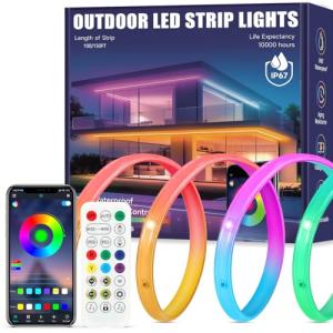 100FT RGB LED Music Sync Lights with App