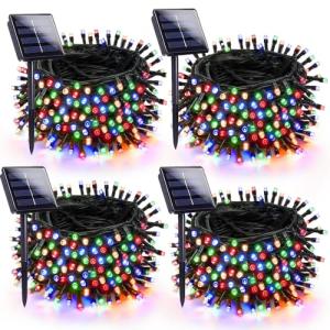 180FT Solar Christmas Lights - Synchronized Music Delight