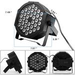 LUNSY 4-Pack LED Stage Lights for Christmas Parties