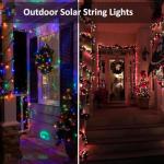 180FT Solar Christmas Lights - Synchronized Music Delight