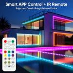100FT RGB LED Music Sync Lights with App