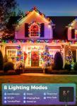 40FT Solar String Lights, 100 LED, 8 Modes