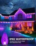 Smart C9 Music Sync Christmas Lights, 50 LED