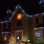 Anycosy 32.8FT Solar C9 Christmas Lights