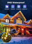 40FT Solar String Lights, 100 LED, 8 Modes