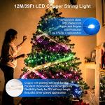 Colorful Solar String Lights with Remote - 40Ft