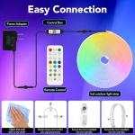 100FT RGB LED Music Sync Lights with App